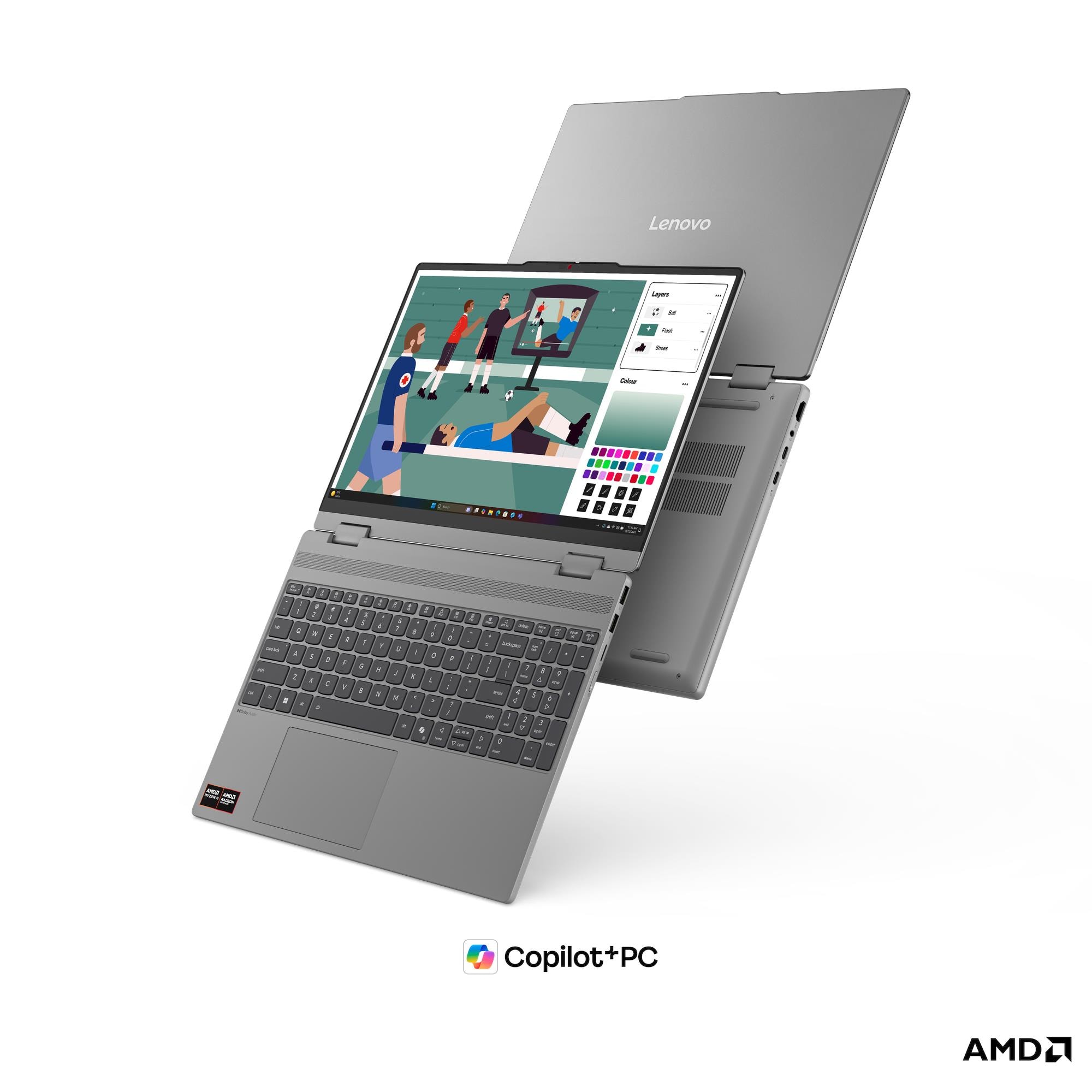 Lenovo 5 15AGP11 2-IN-1 AMD Ryzen™ AI 7 445 1TB SSD 16GB 15.3" (1920x1200) TOUCHSCREEN WIN11 LUNA GRAY Backlit Keyboard