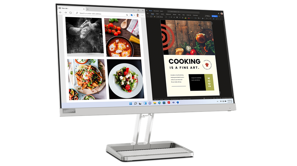 卸売 Lenovo Monitors, Model:67A8KCC3US L24i-40, Lenovo その他