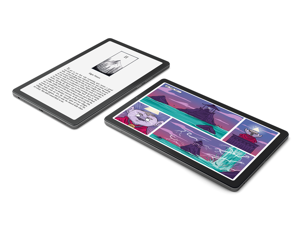 Lenovo Tab M9 lightweight tablet has a dual-tone metal casing and