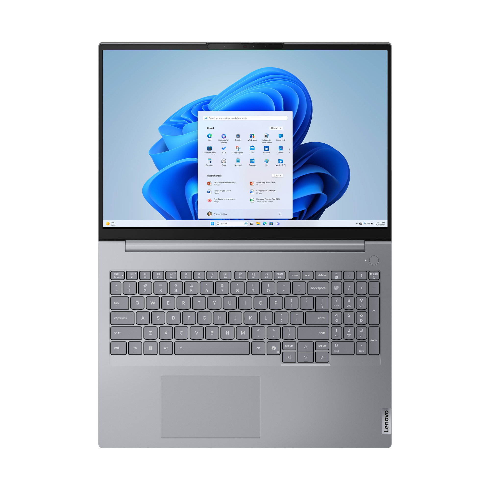 ThinkBook, ThinkBook 16 G8 IRL, Model:21SH00J8AD