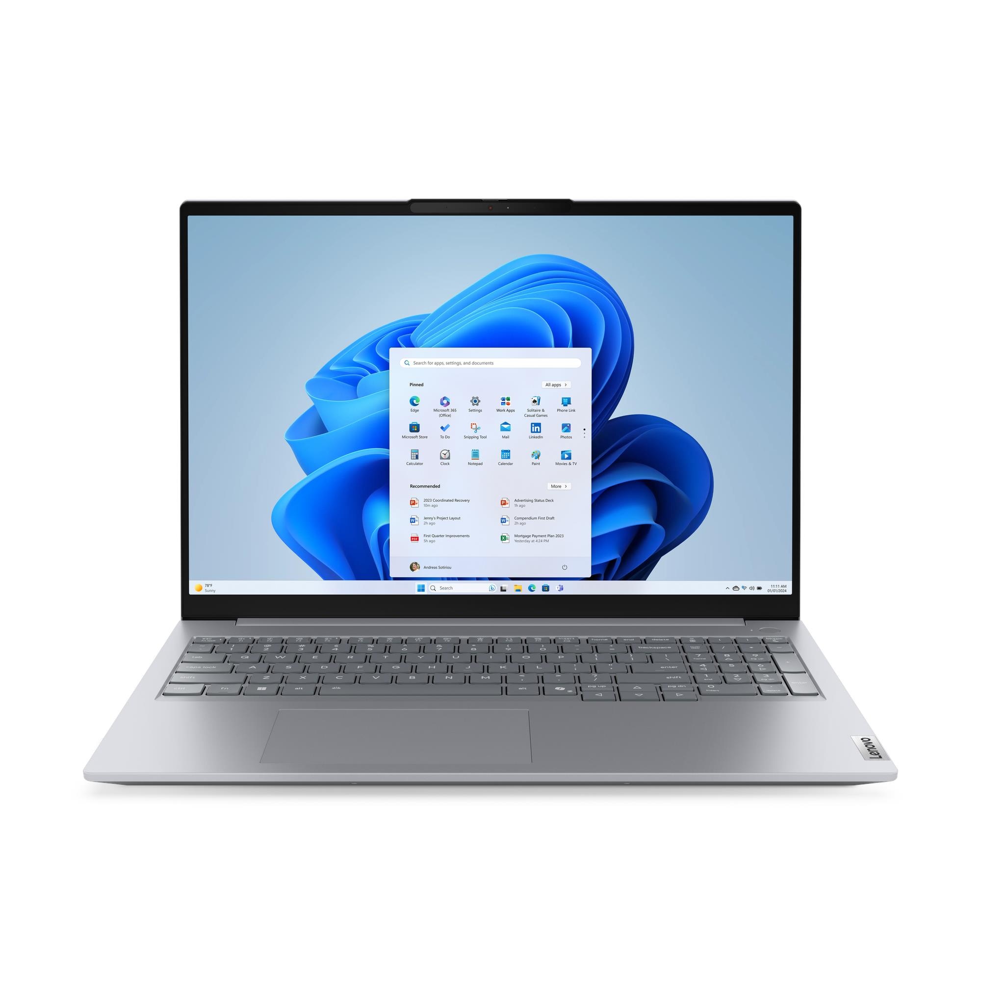 Lenovo ThinkBook 16 G9 IRL - 21US00ENMH QWERTY [Englische Tastatur]