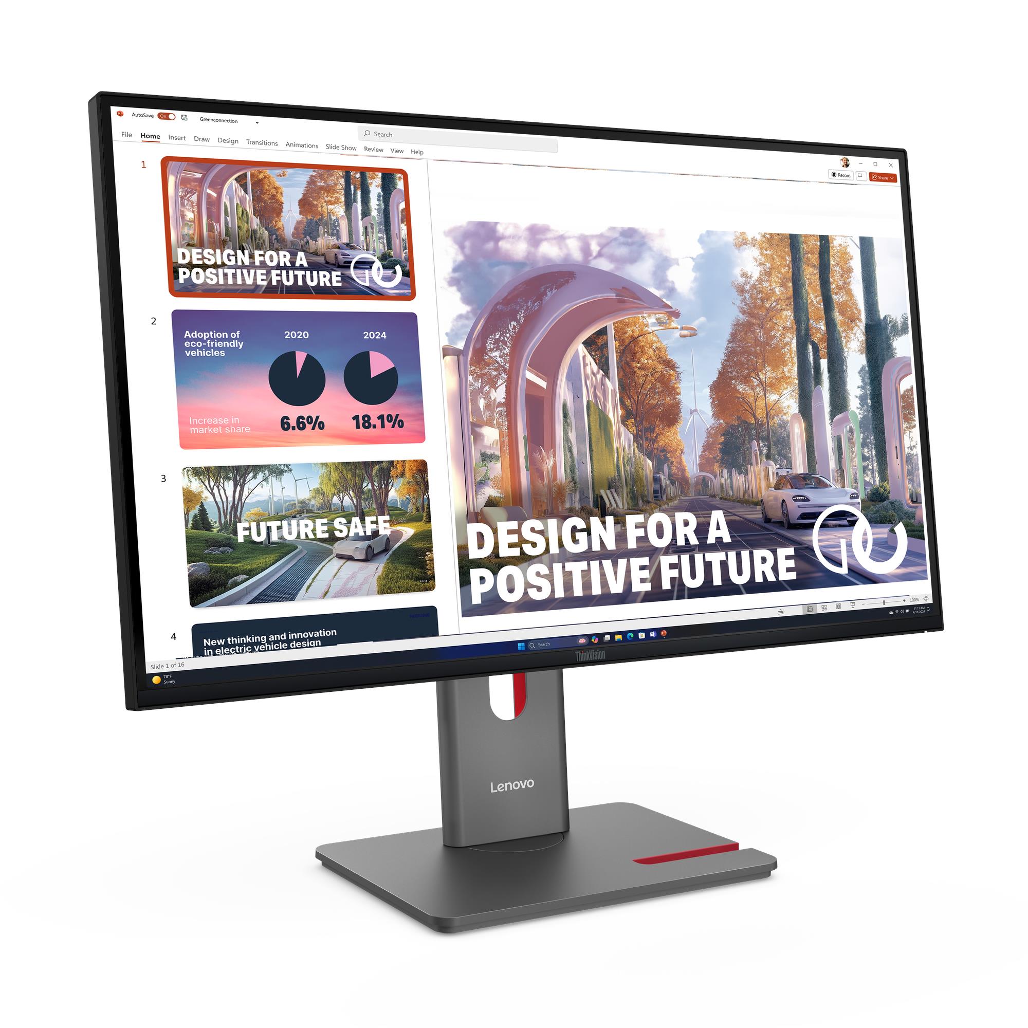 ディスプレイ・モニター本体 Lenovo ThinkVision M17d #1 ディスプレイ・モニター本体 Lenovo ThinkVision M17d #1