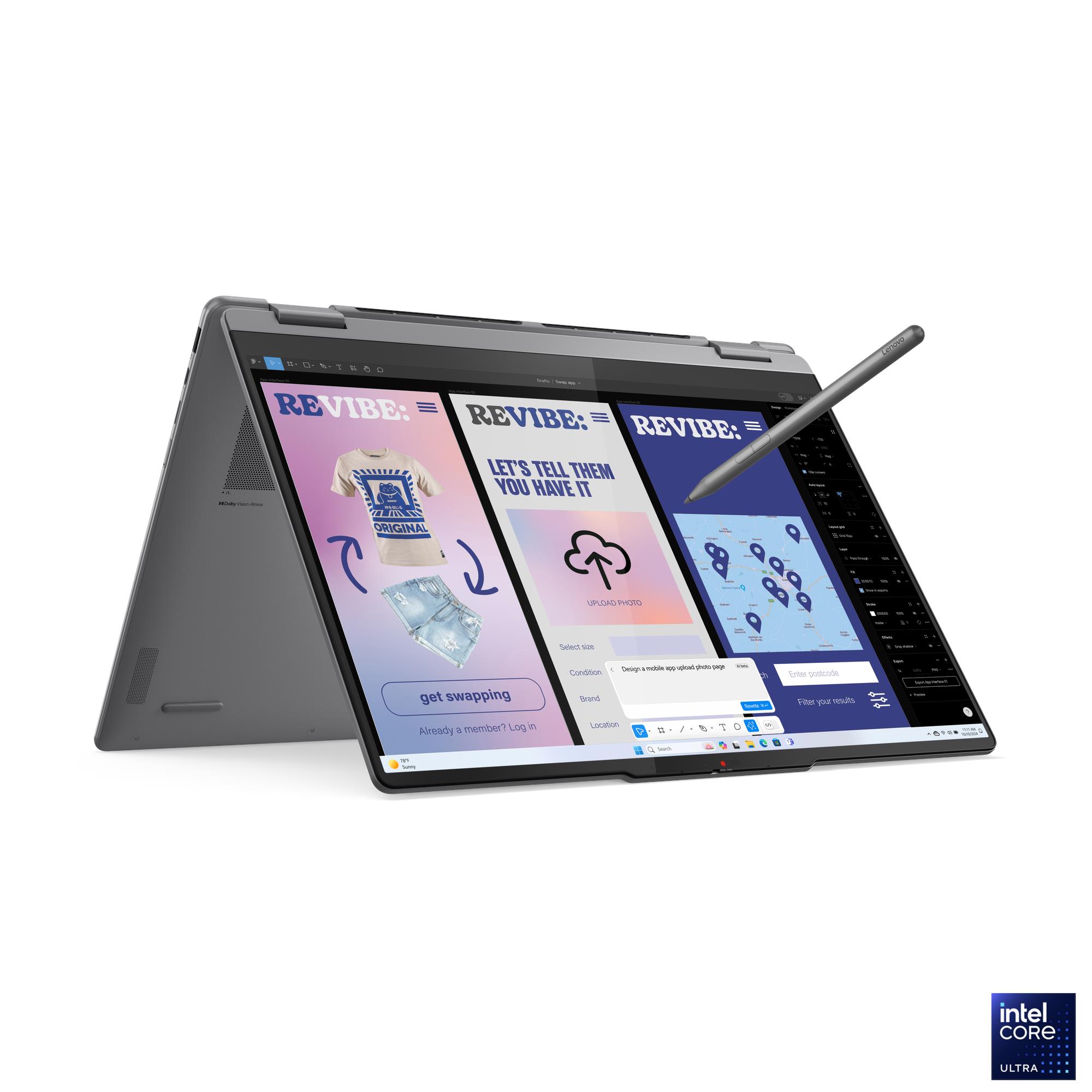 מחשב נייד Yoga 7 2-in-1 16ILL10 83JT000YIV מבית Lenovo