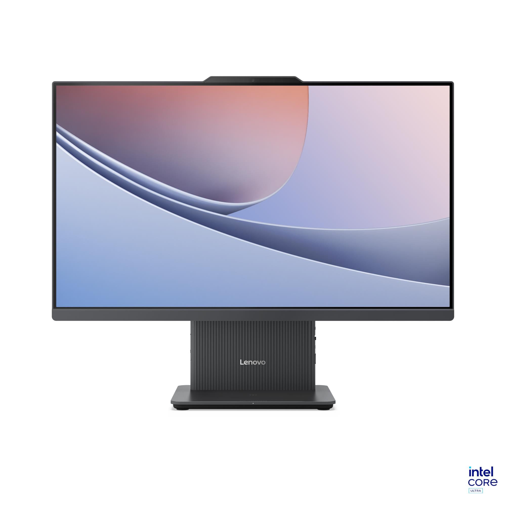 Lenovo IdeaCentre AIO 24ILL11 F0JY0072EZ, vue de face Lenovo IdeaCentre AIO 24ILL11 F0JY0072EZ, ordinateur tout-en-un 23,8 pouces vu de face