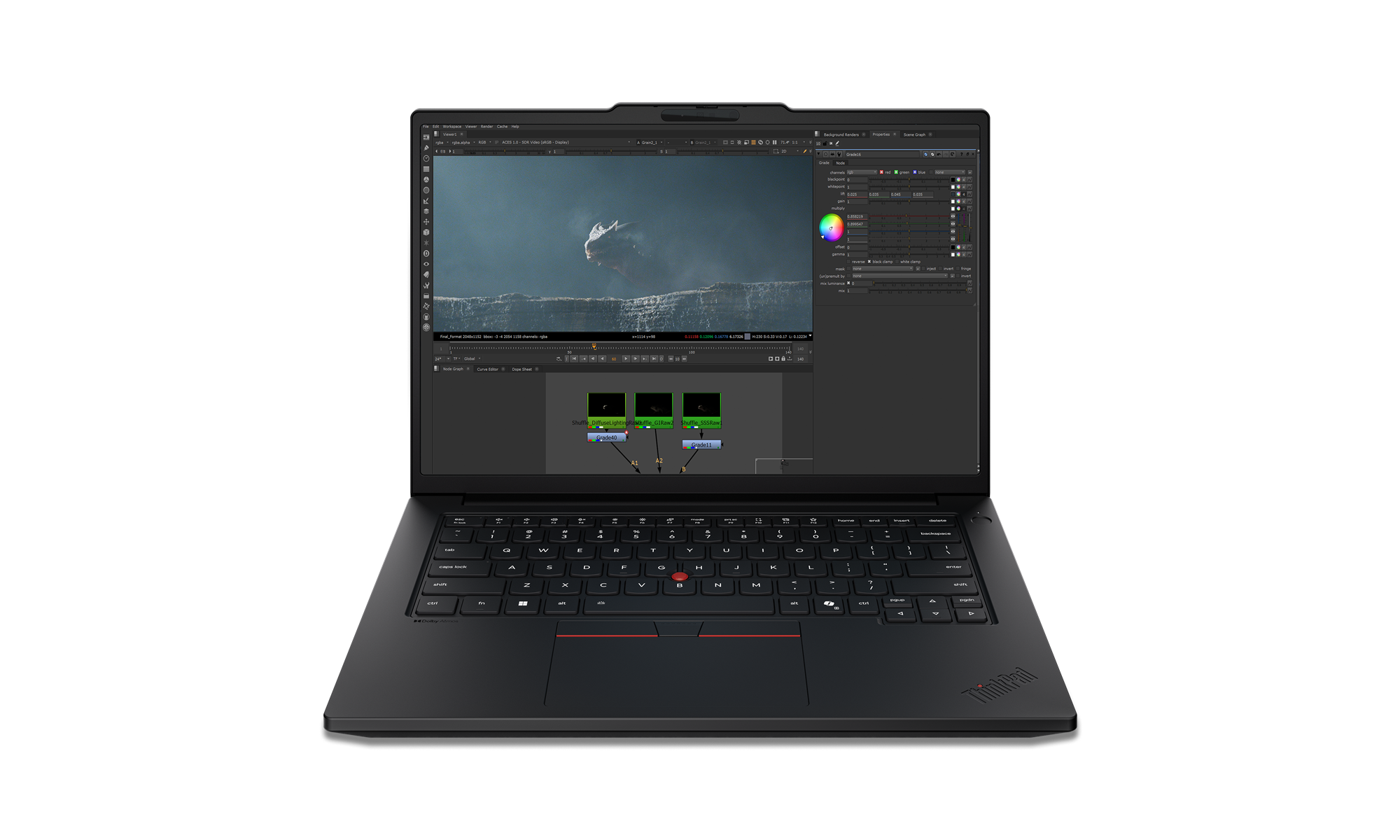 Lenovo ThinkPad P14s Gen 7 14.5" Copilot+ PC Mobile Workstation - 3K - Intel Core Ultra X9 Series 3 388H - vPro Technology - 64 GB - 1 TB SSD - English (US) Keyboard - Black - Intel Chip - 3072 x 1920 - Windows 11 Pro - Intel - In-plane Switching (IPS) Technology, Eyesafe - Front Camera/Webcam - IEEE 802.11be Wireless LAN Standard - Wi-Fi 7 Laptop