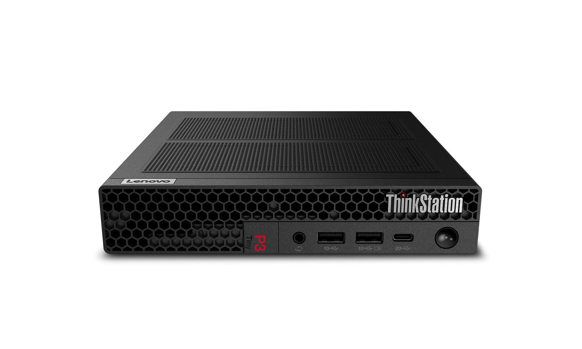 Lenovo thinkstation p3 tiny 30k5006qge | intel core ultra 9 285 | 64gb ddr5 | 1tb ssd | nvidia rtx a1000 | windows 11 pro | mini delovna postaja 1 Lenovo thinkstation p3 tiny 30k5006qge sprednji pogled mini delovna postaja