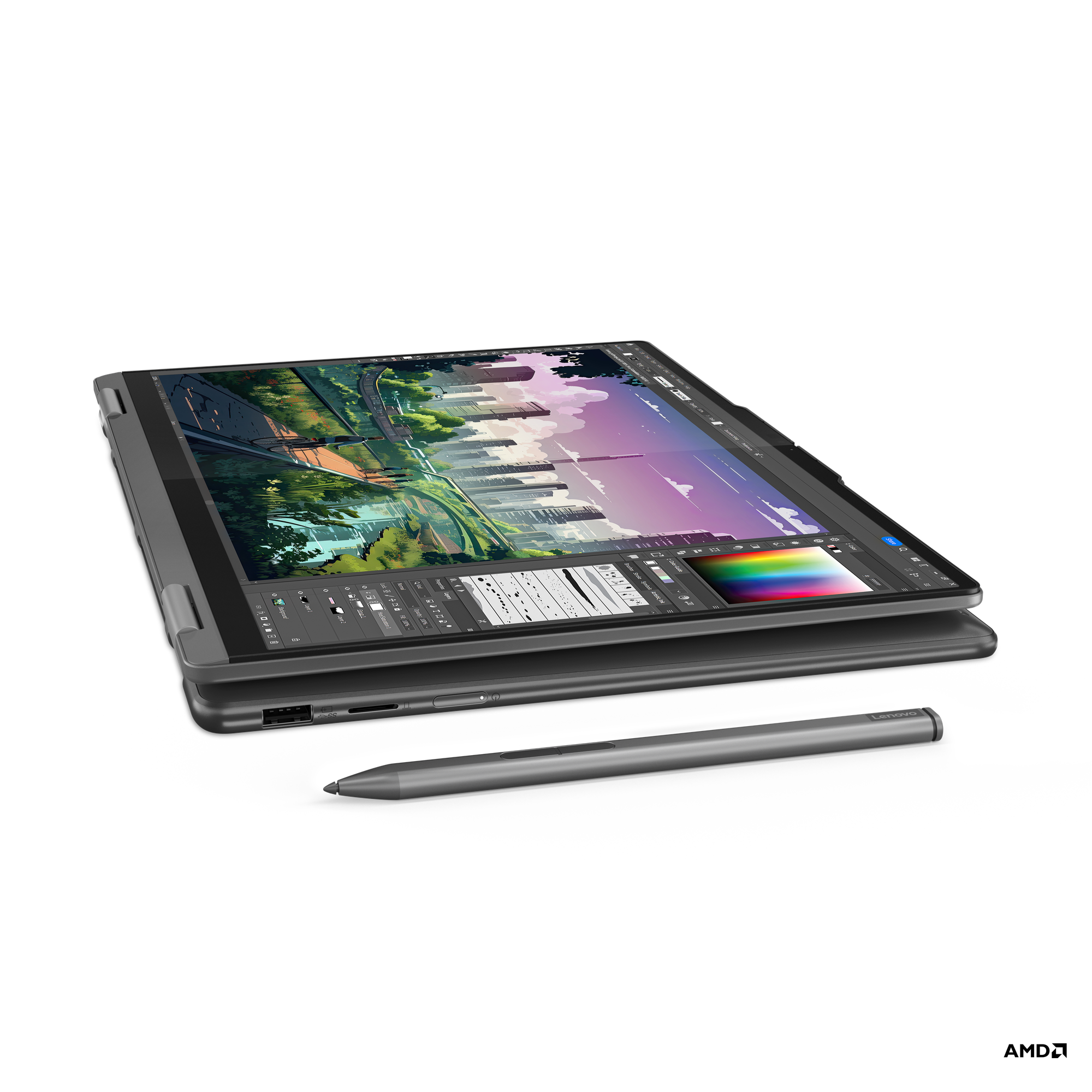 Lenovo Yoga 7 2-in-1 Gen 9 14型(AMD) | スタイリッシュで多
