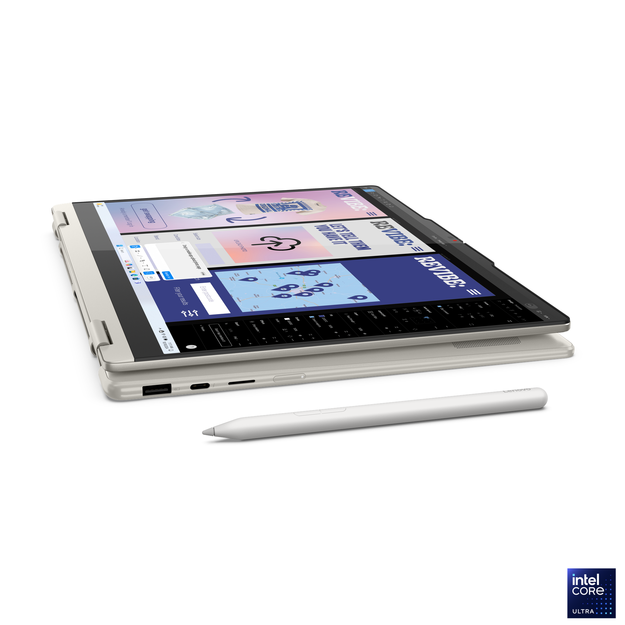 無料クーポン配布 アプリ Yoga 7 2-in-1 14ILL10 Androidタブレット本体