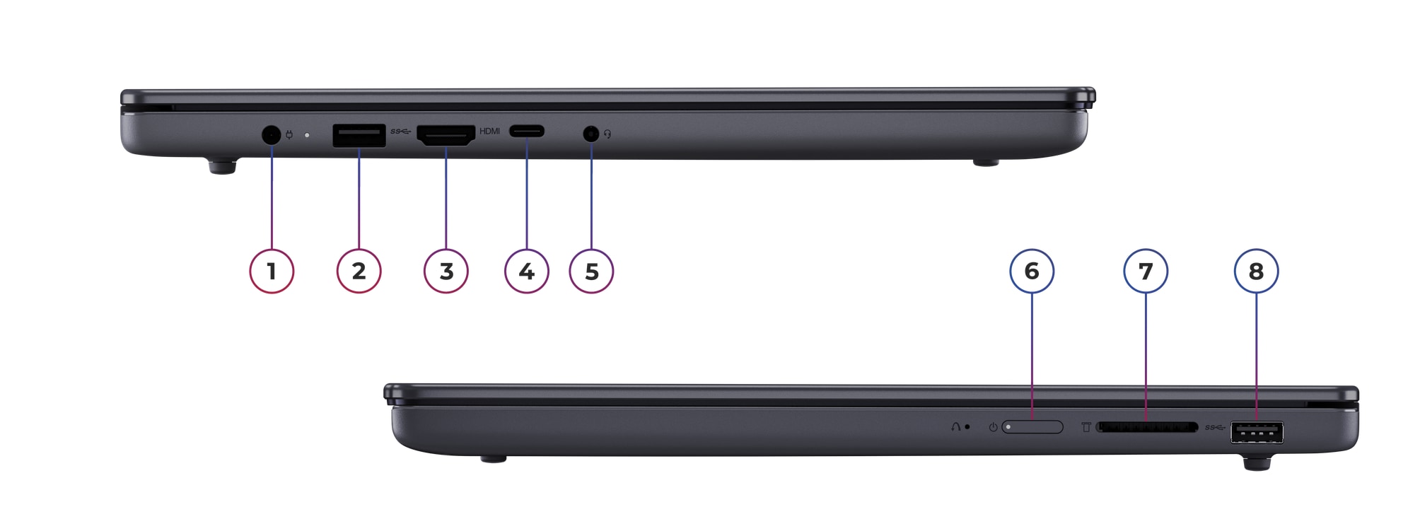 Lenovo IdeaPad Slim 3 Keyboard – US Backlit QWERTY For 15ABR8, 15IAH8, 15IRH8, 16IAH8, 16IRU8