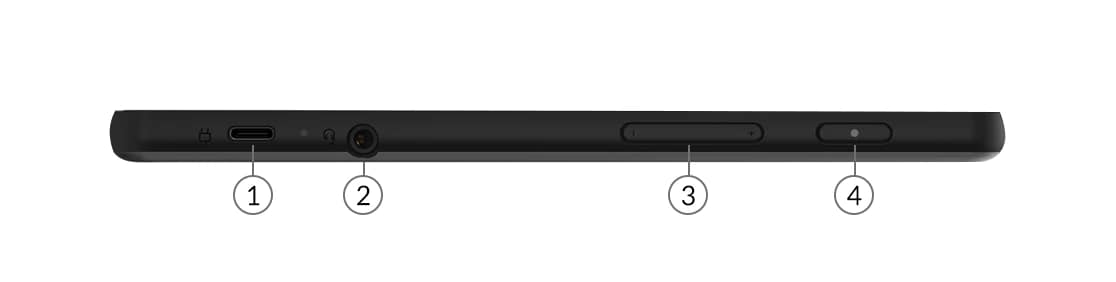 Lenovo 10e Chromebook Tablet 82AM - No keyboard - MT8183 - Chrome OS -  Mali-G72 MP3 - 4 GB RAM - 32 GB eMMC - 10.1 IPS touchscreen 1920 x 1200 -  Wi-Fi 5 - iron gray 