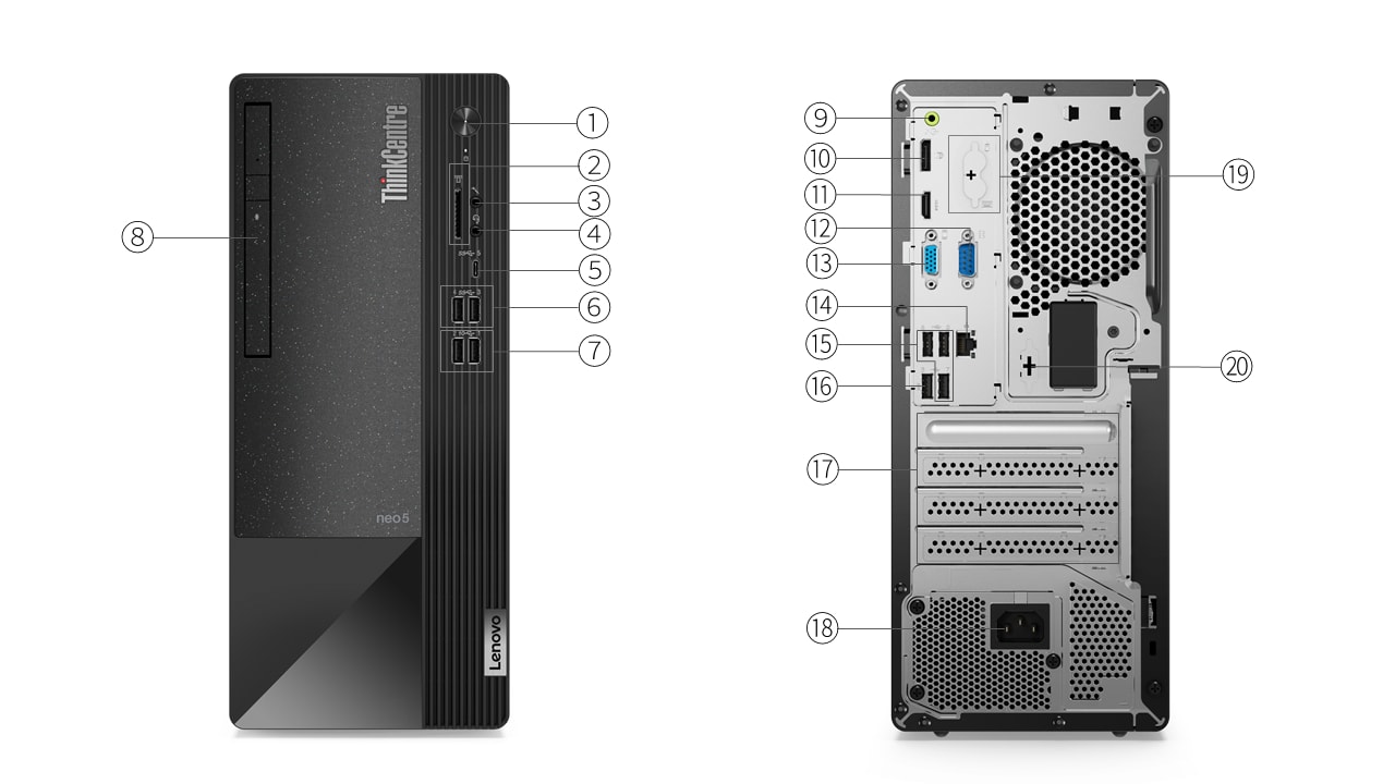 ThinkCentre neo 50t OverViewPic